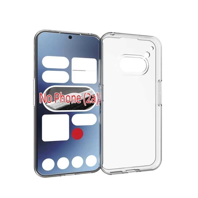 Nothing Phone 2A / 2A Plus - Силиконов Прозрачен Кейс Гръб