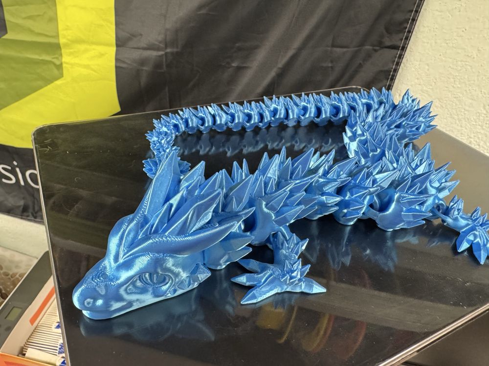 Дракон играчка 60см