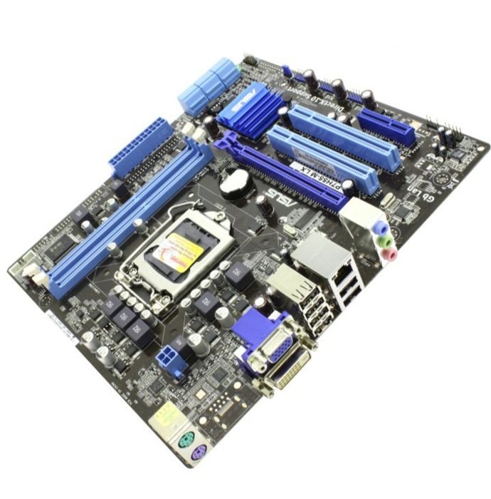 Материнка P7H55-M LX + intel core i5 660