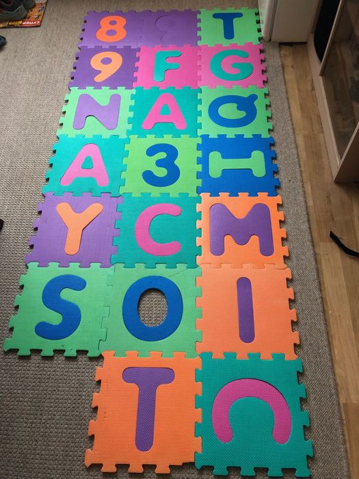 Килимче сглобяем пъзел