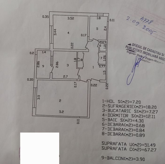 Apartament 2 camere Vaslui - zona Lidl cartier