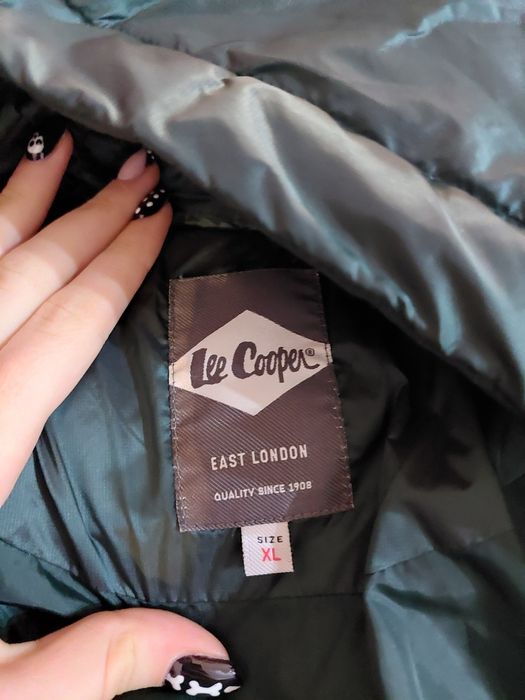 Зелено дамско яке Lee Cooper