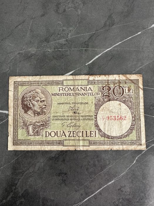 Vand bancnota 20 lei 1948