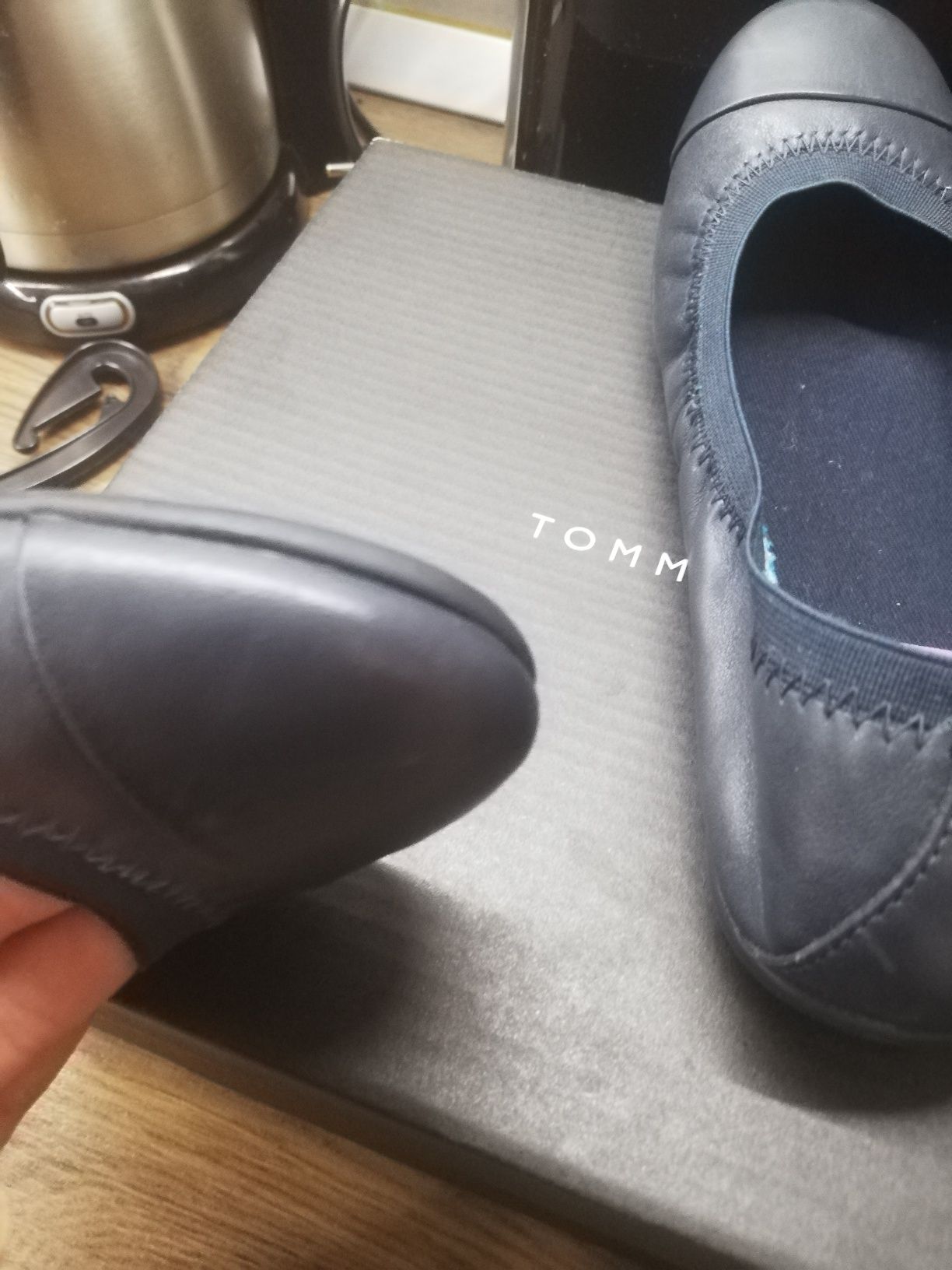 Balerini Tommy Hilfiger din piele au 20-21 cm in interior