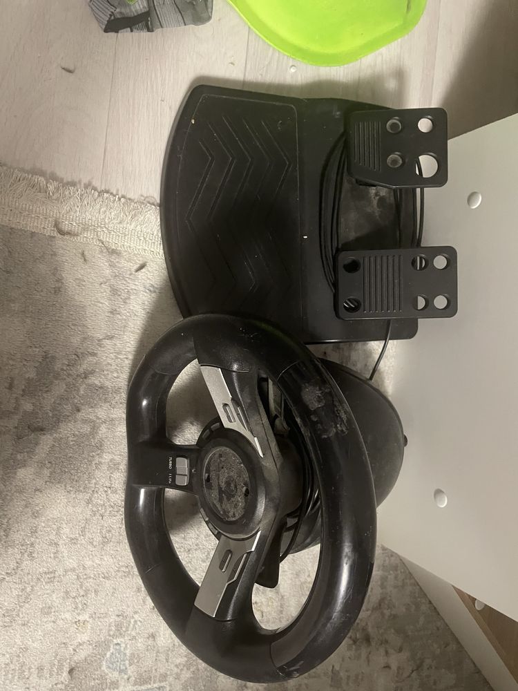 продам 2 руля genius model:speed wheel 5pro, logitech formula force