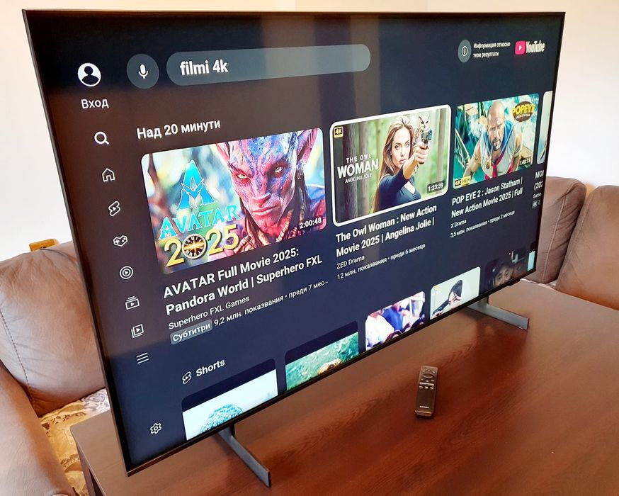 Телевизор - SAMSUNG 50 ИНЧА - Smart - 4K - Ultra - HD - LED !