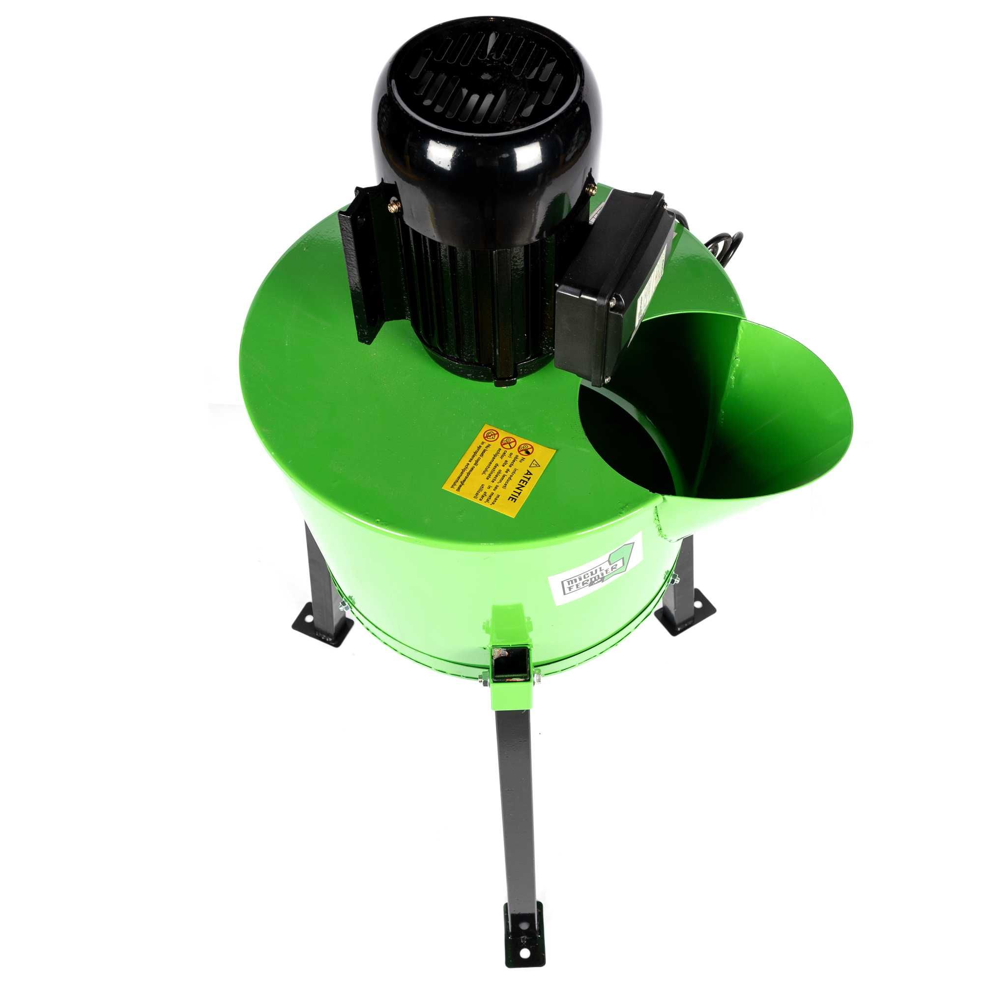 Razatoare de legume si fructe Micul Fermier, 1.1KW, 1200Kg/h volum 35L