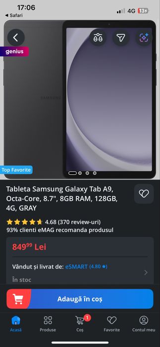 Samsung Galaxy A9 / 8RAM 128GB