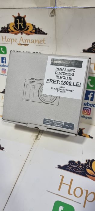 Hope Amanet P6 Camera Foto Panasonic Lumix TZ99 NOU