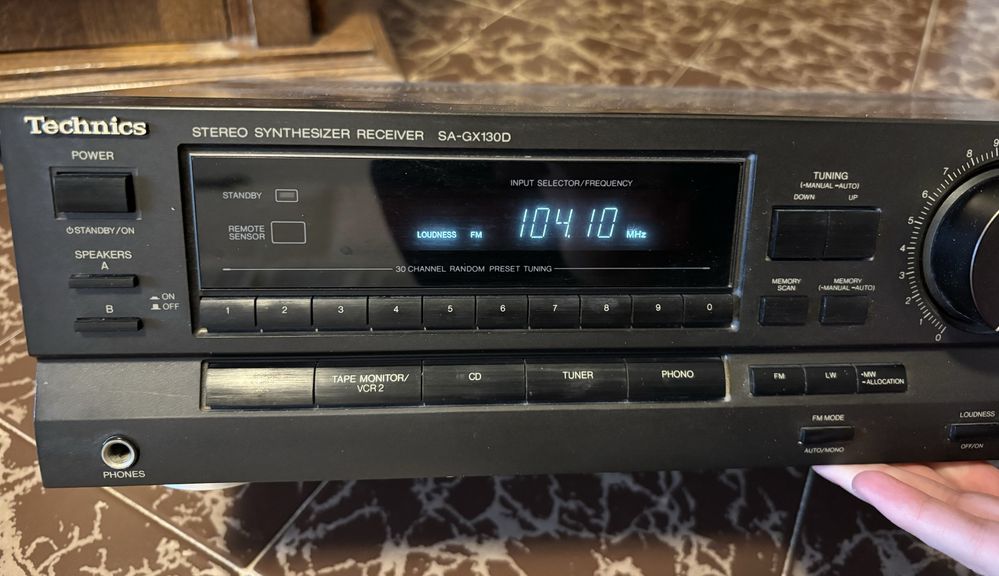 Pioneer Technics Audio/Video Receiver