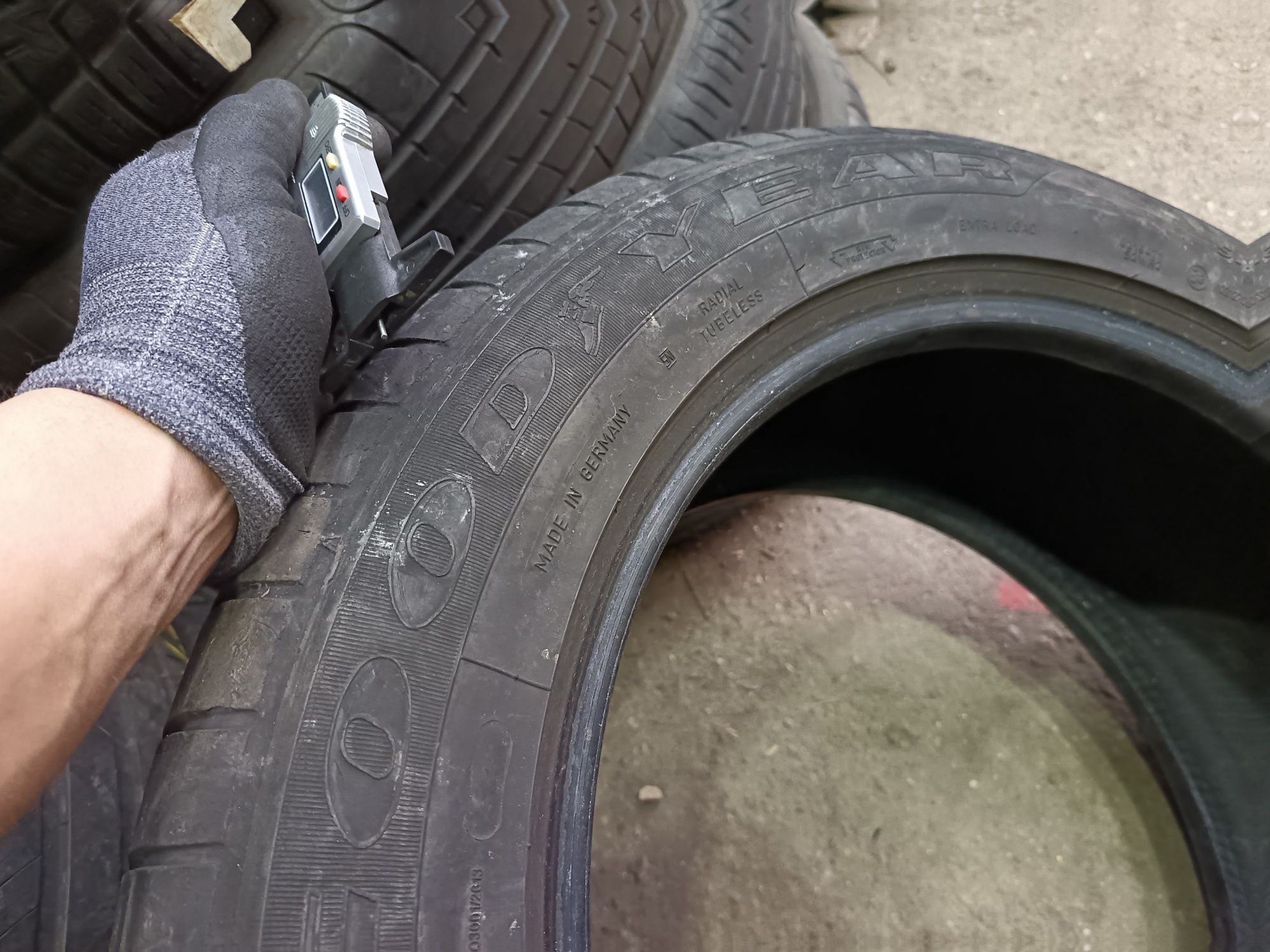 Anvelope vara 255 50 19 goodyear runflat 2015 5.5mm