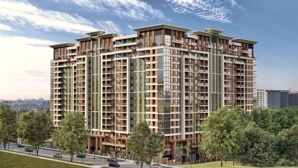 ЖК Mezbon 3х кв 70,52 м2 обл. Ташкент, напротив Юнусабад 16-кв бетонка