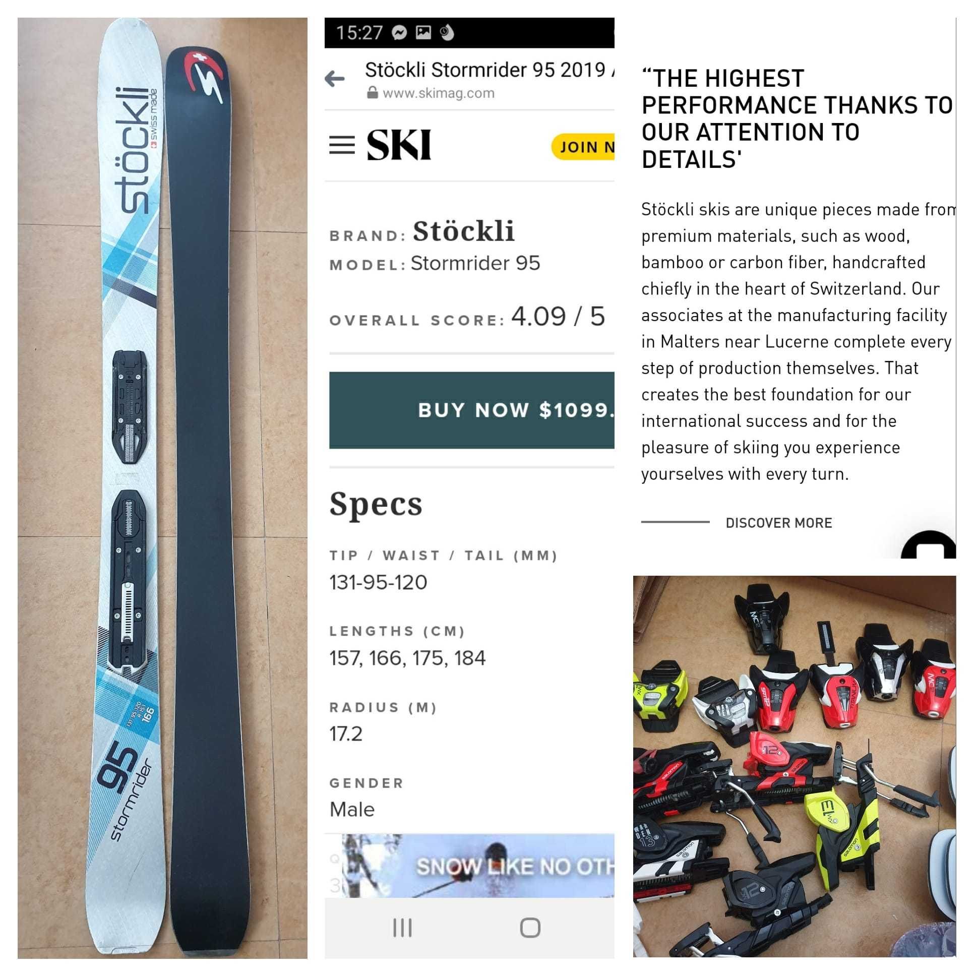 Schi Ski partie allmountain freeride Stockli 2019-2021