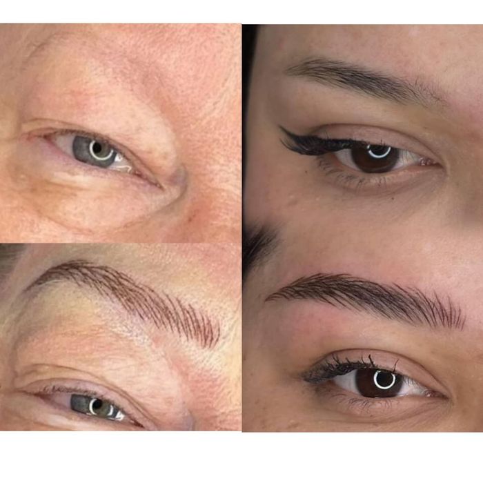 Перманент бровей аппаратные волоски