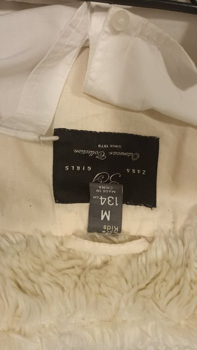 Bluziță zara și vestuță de blăniță zara mărime 134