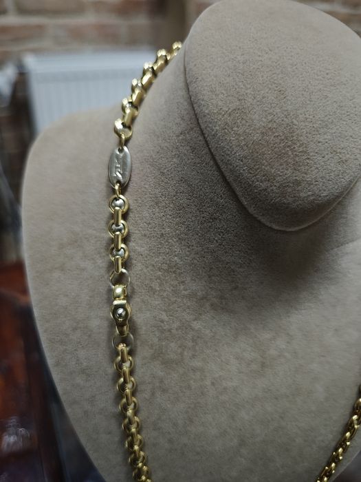 Lanț bărbatesc aur 18k 45.47gr (r)