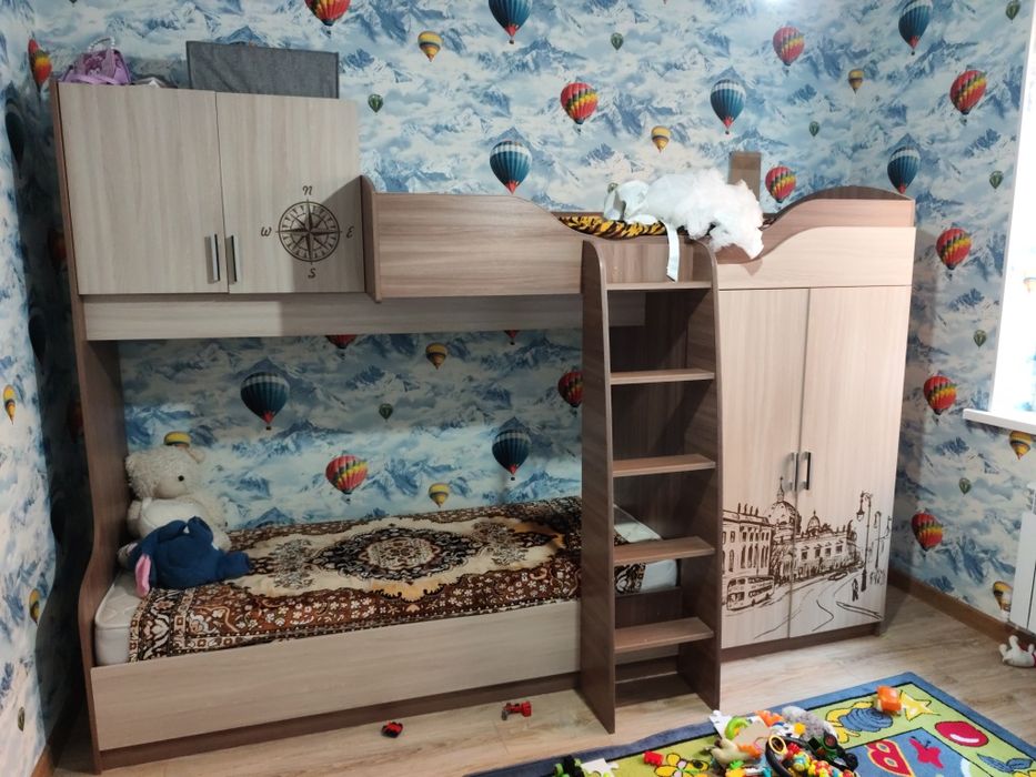 Мебель двух яросная детская кровать