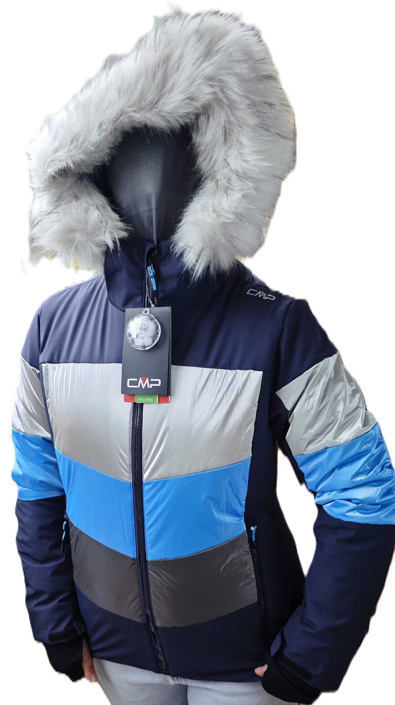 Ново дамско ски/сноуборд якте CMP Размери 40/S/M, Висок клас