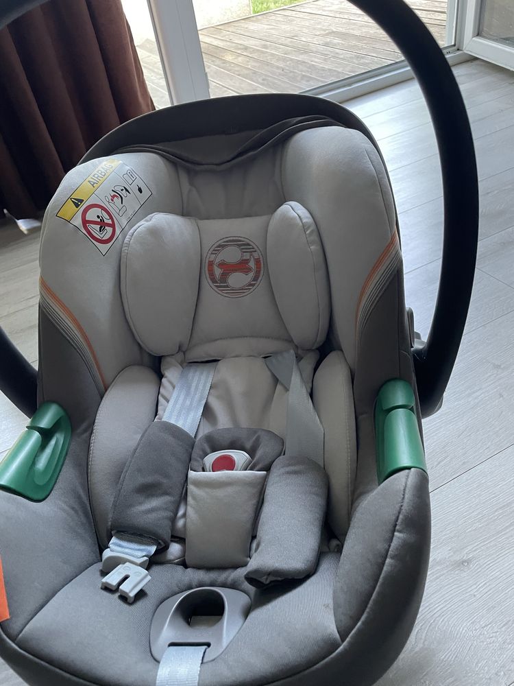 Cybex Стол за кола Aton S2 i-Size (0-13 кг.) Lava Grey