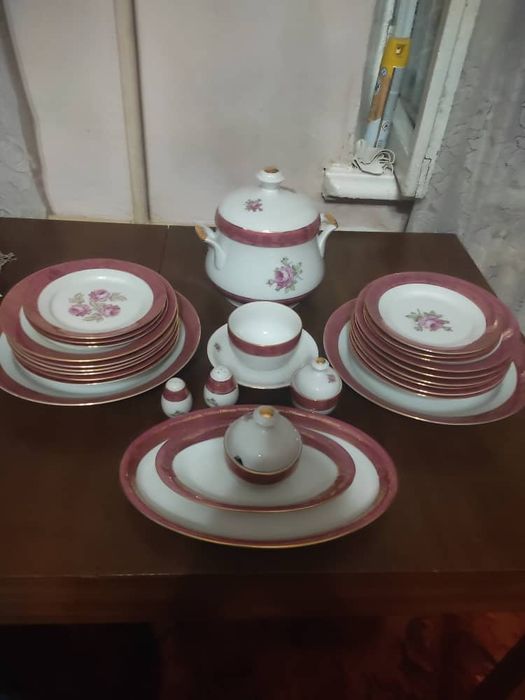 Столовый немецкий сервис "роза"