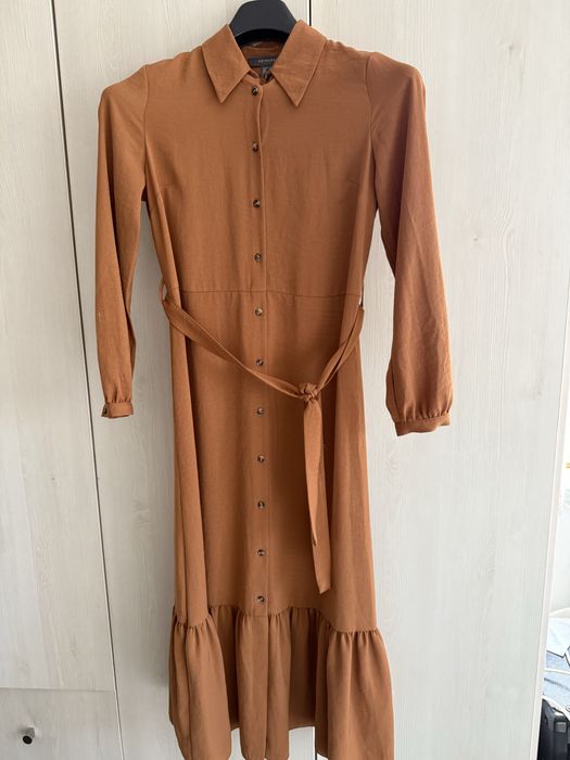 Rochie de toamna cu cordon