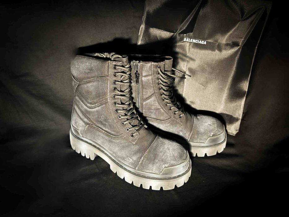 Balenciaga Combat Strike Boots EU44/Баленсиага Комбат Страйк