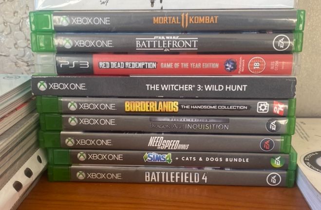 Продам диски для Xbox one