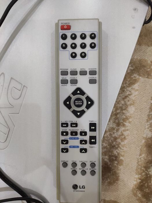 Продам DVD проигрыватель брэнда LG с караоке и пультом
