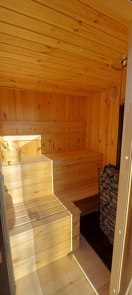 Sauna uscata exterior 4-5 persoane complet echipata