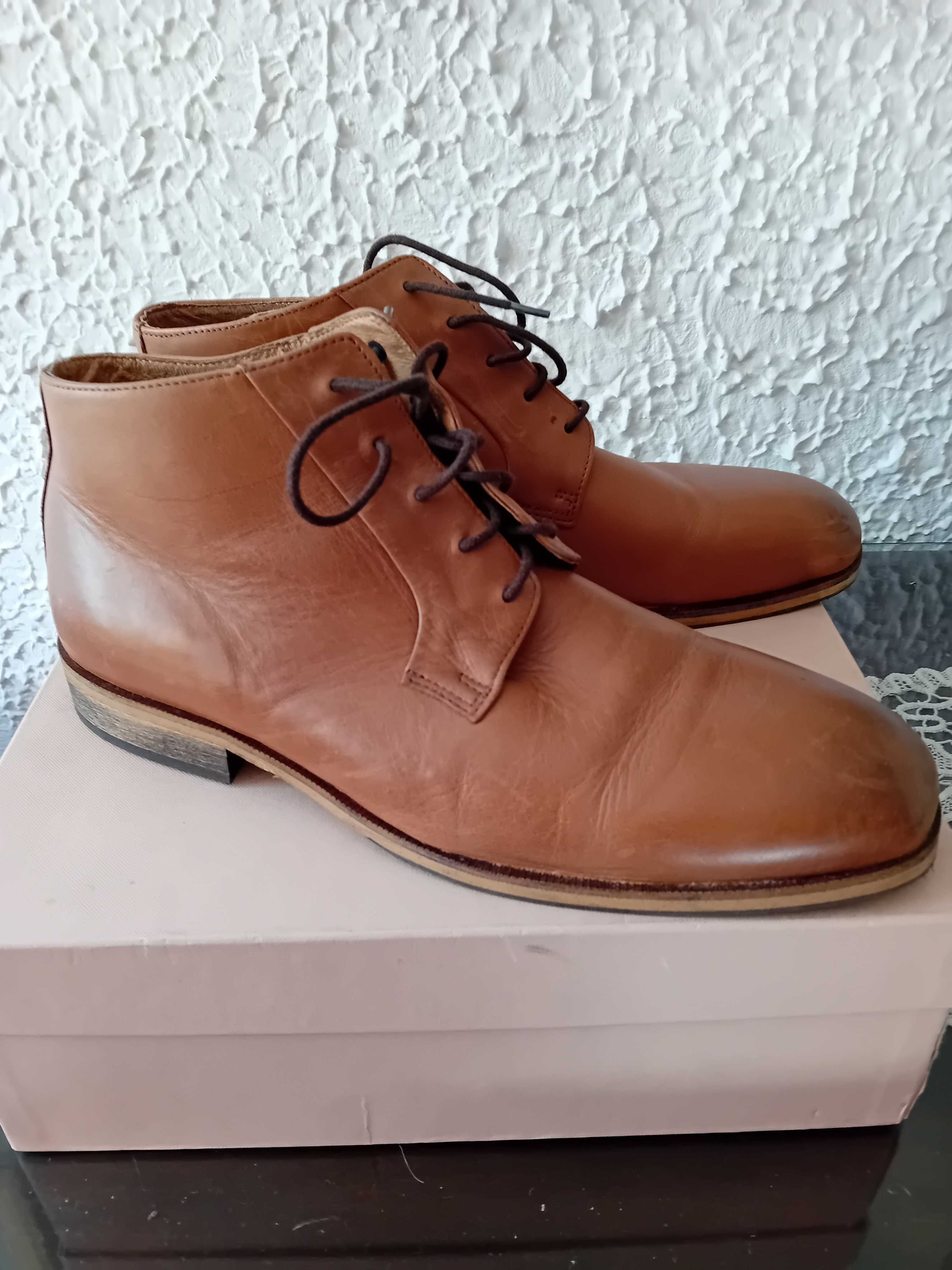 Pantofi si ghete barbatesti din piele nr 44