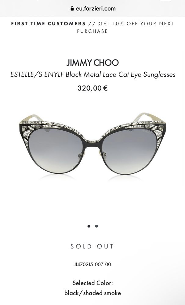 Слънчеви очила Jimmy Choo