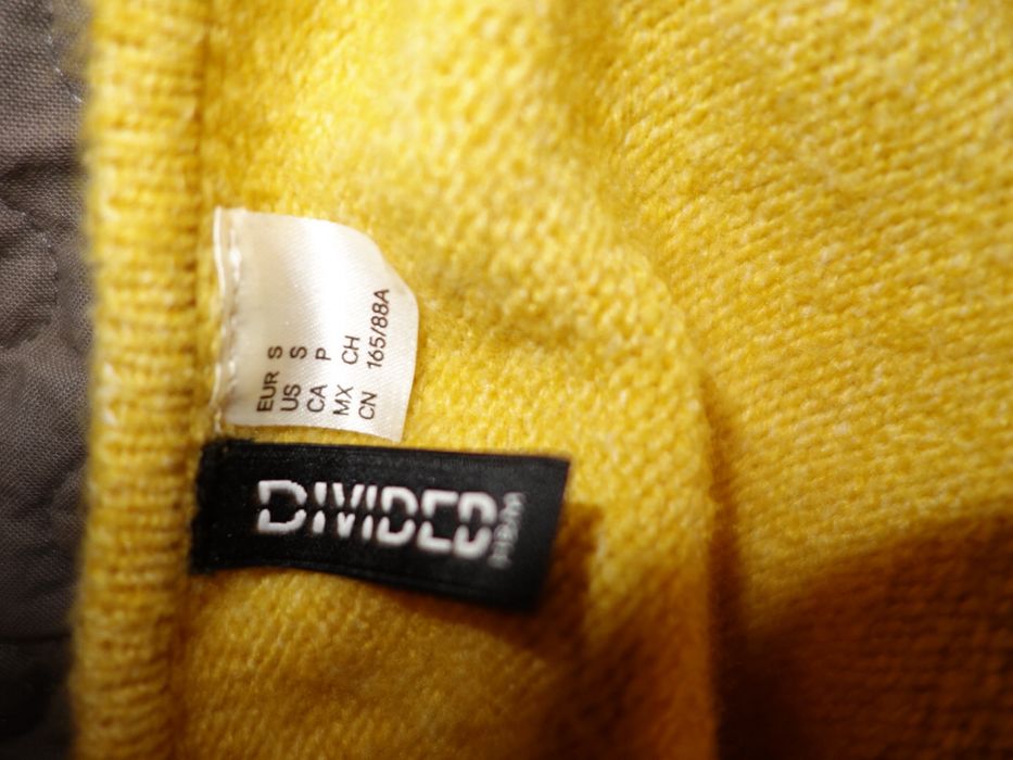 H&M Жилетка S цвят горчица