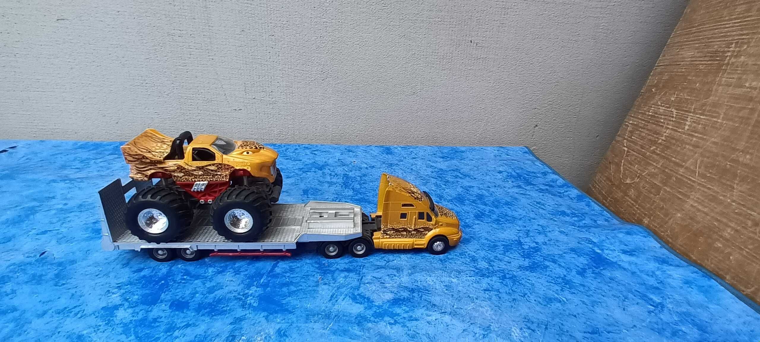 Gold American | macheta camion transportor | 33*7.5*8 cm