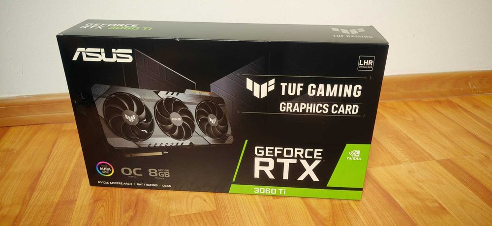 Placa video - ASUS TUF Gaming GeForce RTX 3060 Ti OC 8GB GDDR6
