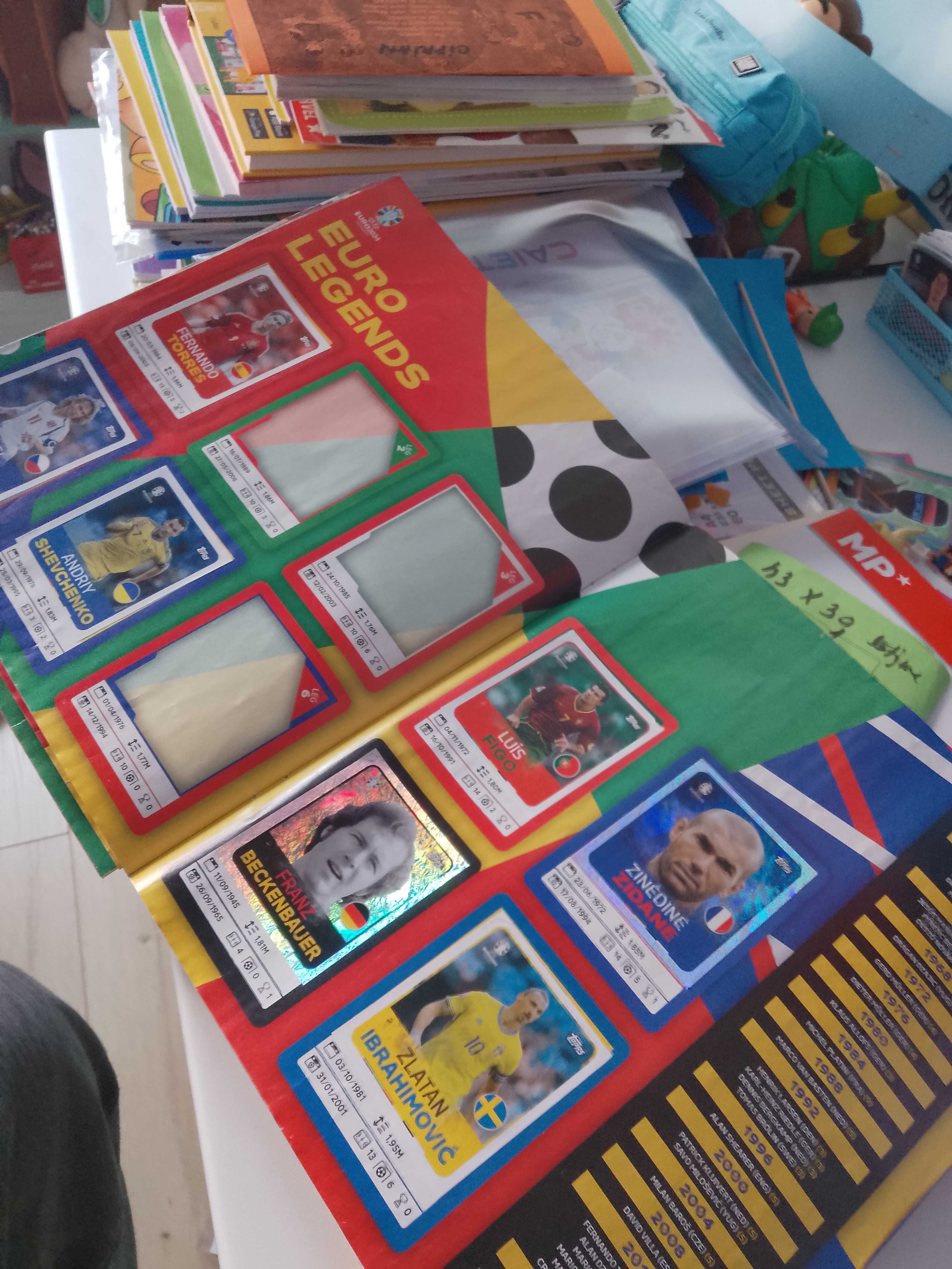 Schimb Stickere Topps Euro 2024 - Dubluri, și SP-uri