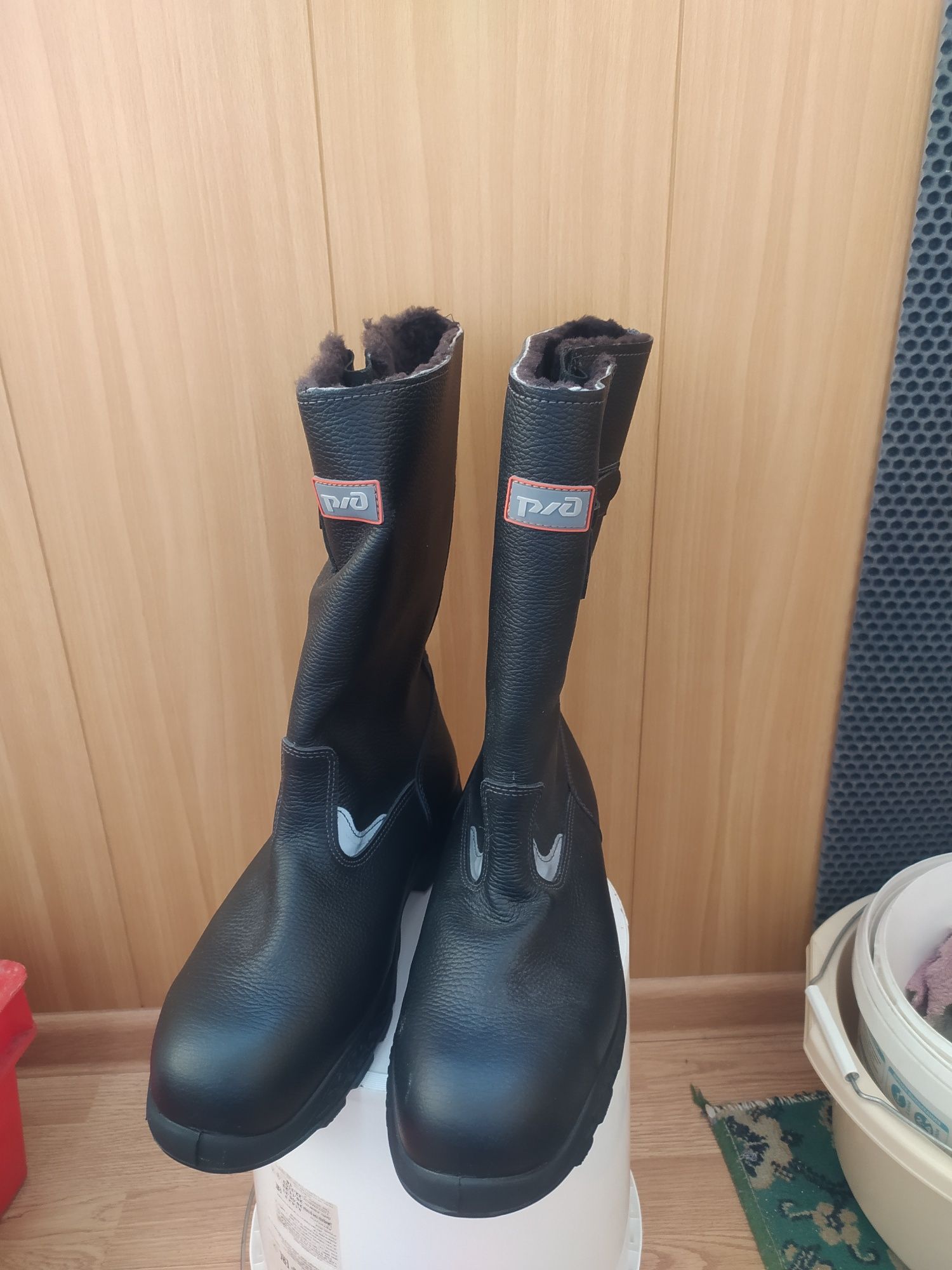 Рабочие сапоги зимние