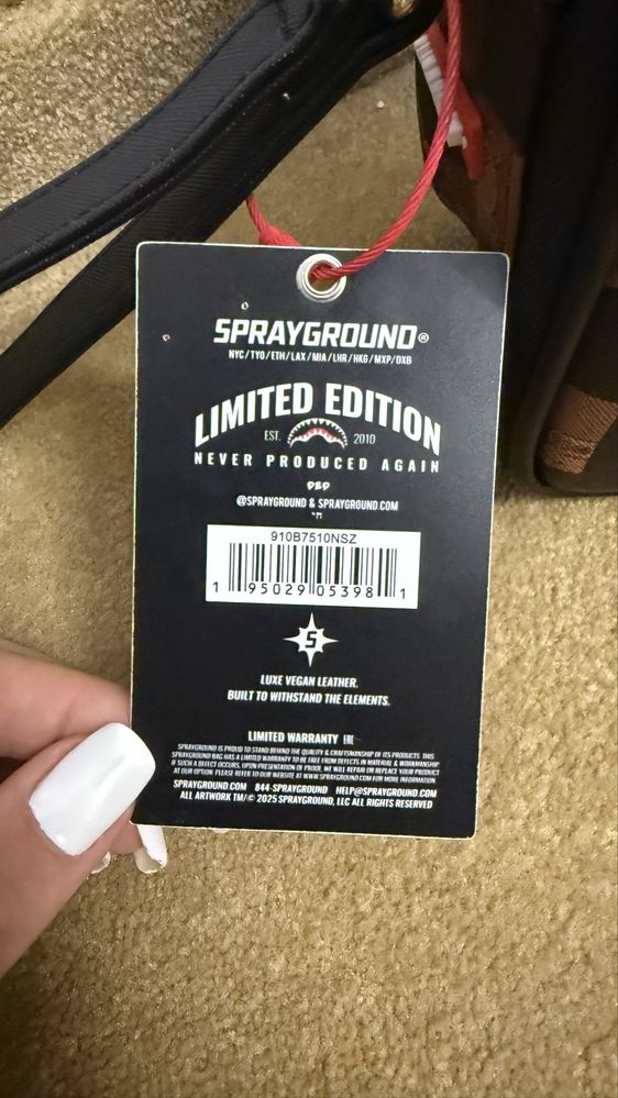 SPRAYGROUND чанта за китка