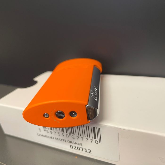Оригинална запалка за пури ST Dupont Megajet Orange matte 020809 НОВА