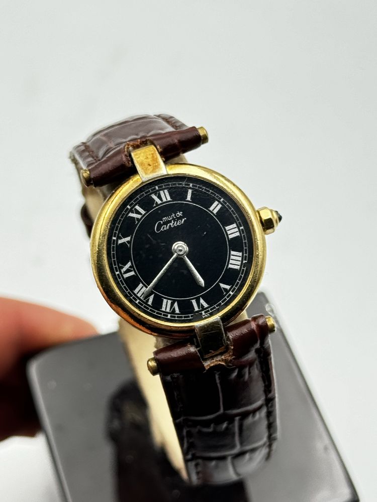 Must de cartier Din Argint Vintage ani 90