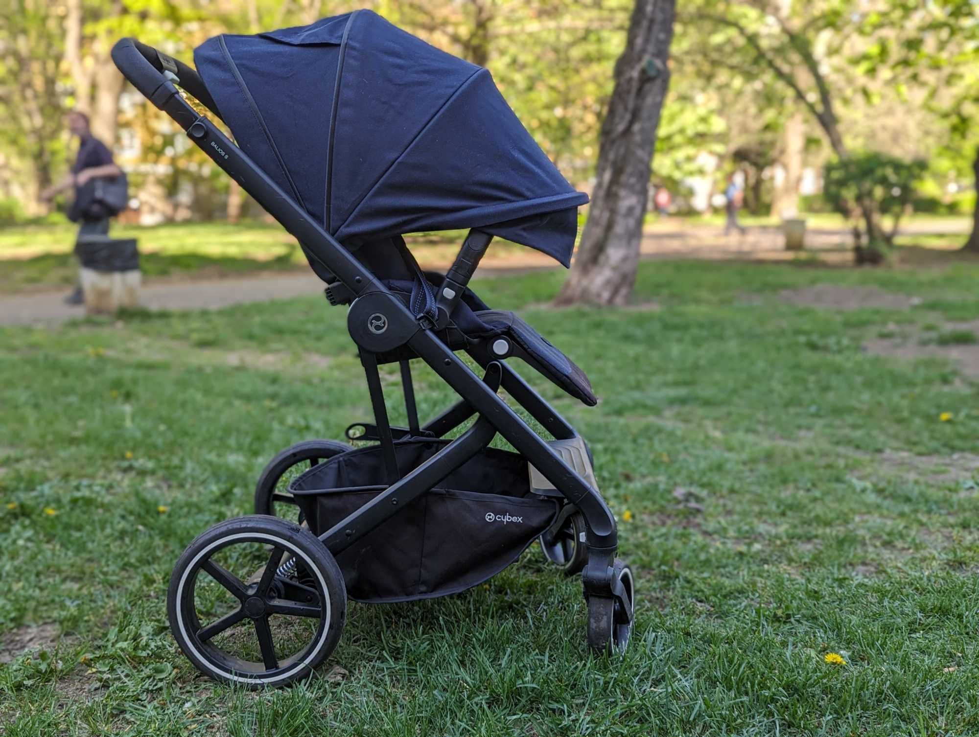 Детска количка Cybex Balios S Lux + кош за новородени.
