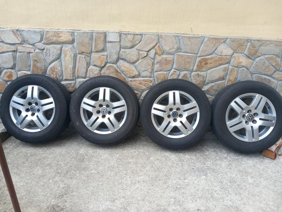 Оригинални Алуминиеви джанти 15цола за vw-Golf4.Bora.polo.skoda.5×100.