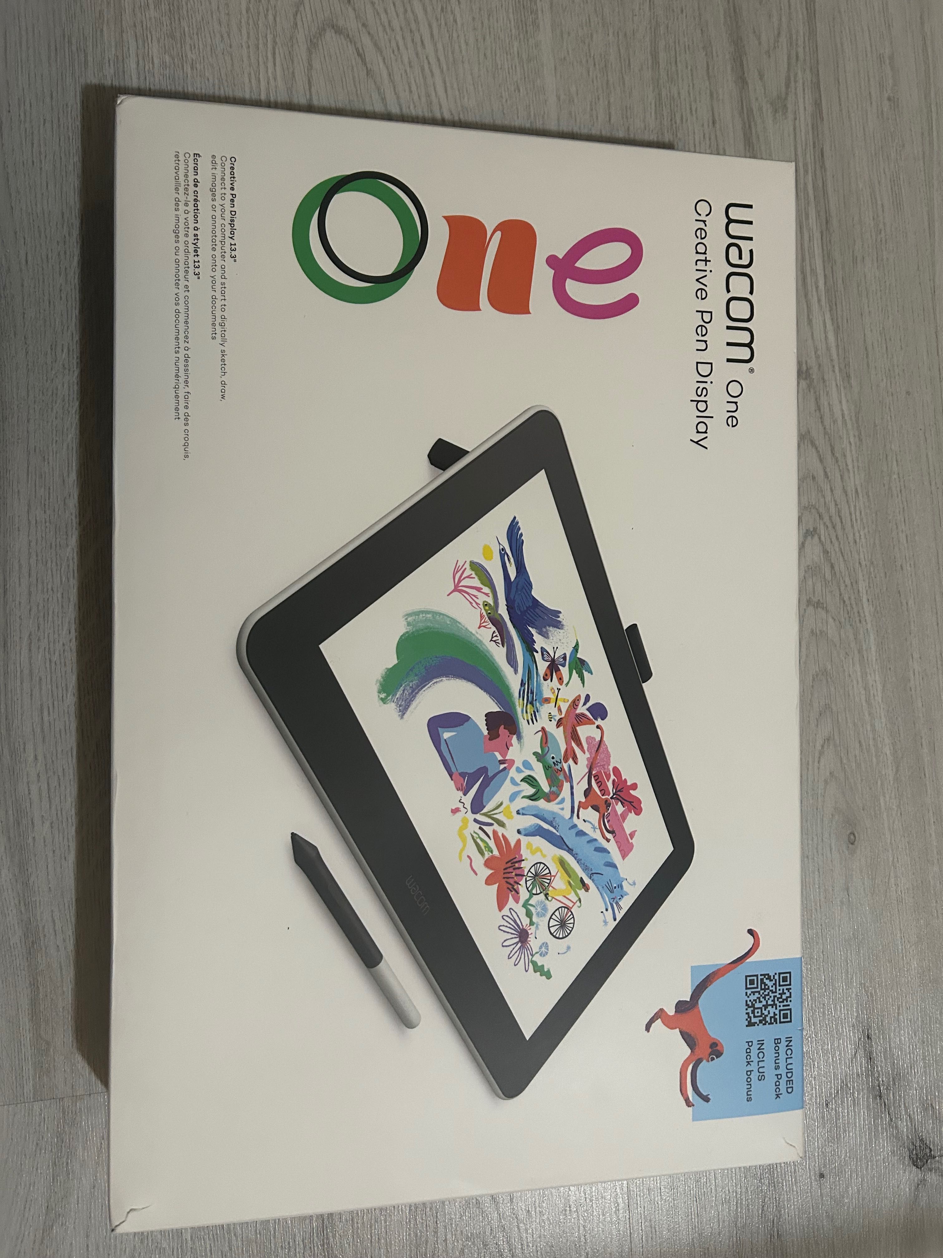 Wacom one Creative Pen Display 13.3