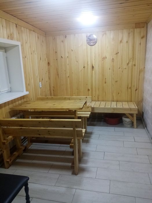 Семейная баня уютная, чистая