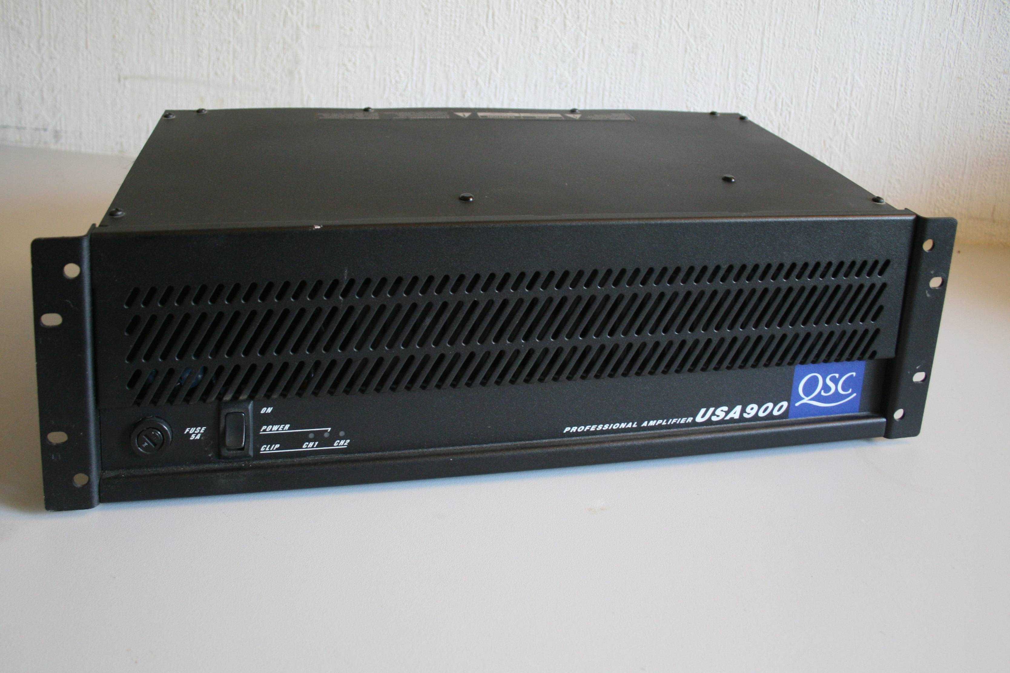 Amplificator sunet profesional QSC USA 900, 240W stereo / 900W mono
