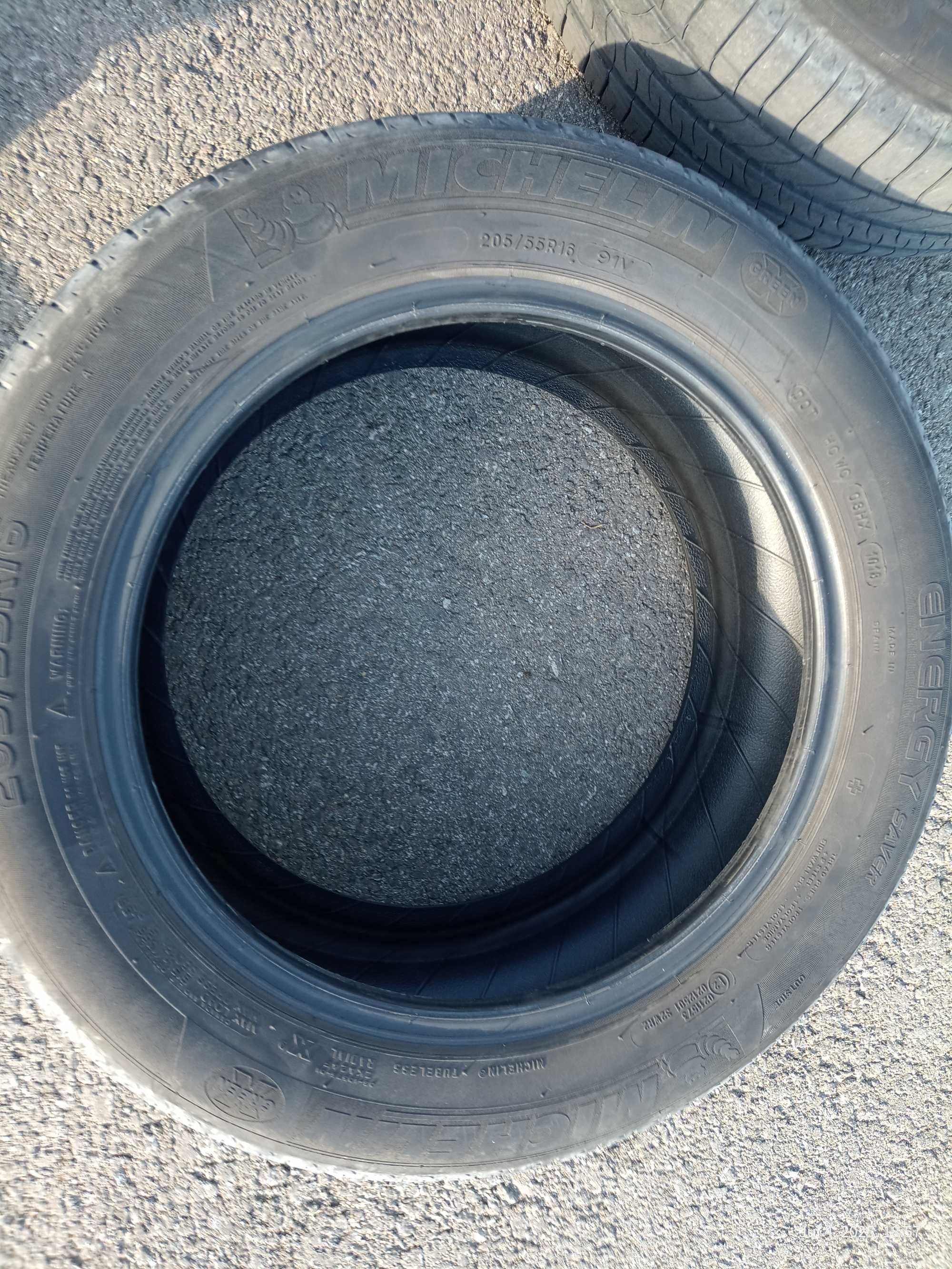 Vand set anvelope/ cauciucuri vara Michelin 205 55 R16 91V