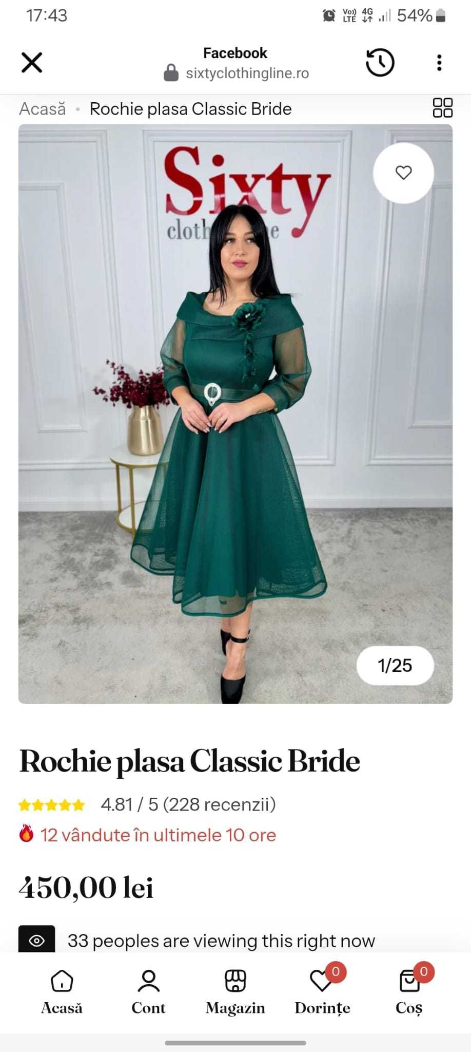Rochie de vanzare