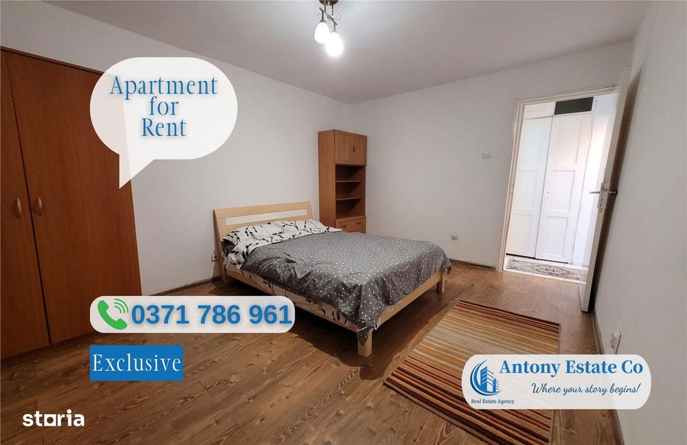 Apartament de inchiriat, 1 camere, Central - Sanmartin