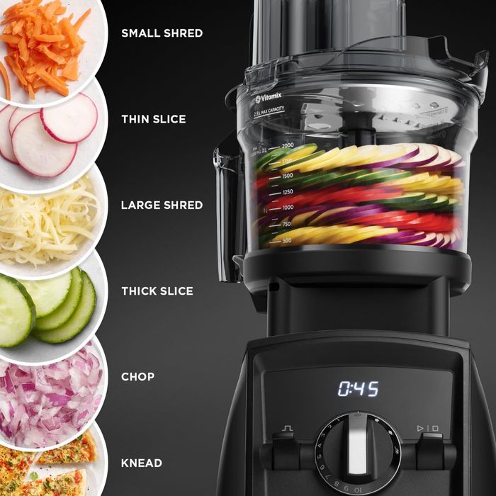 Vitamix 12-Cup Food Processor Attachment with SELF-DETECT