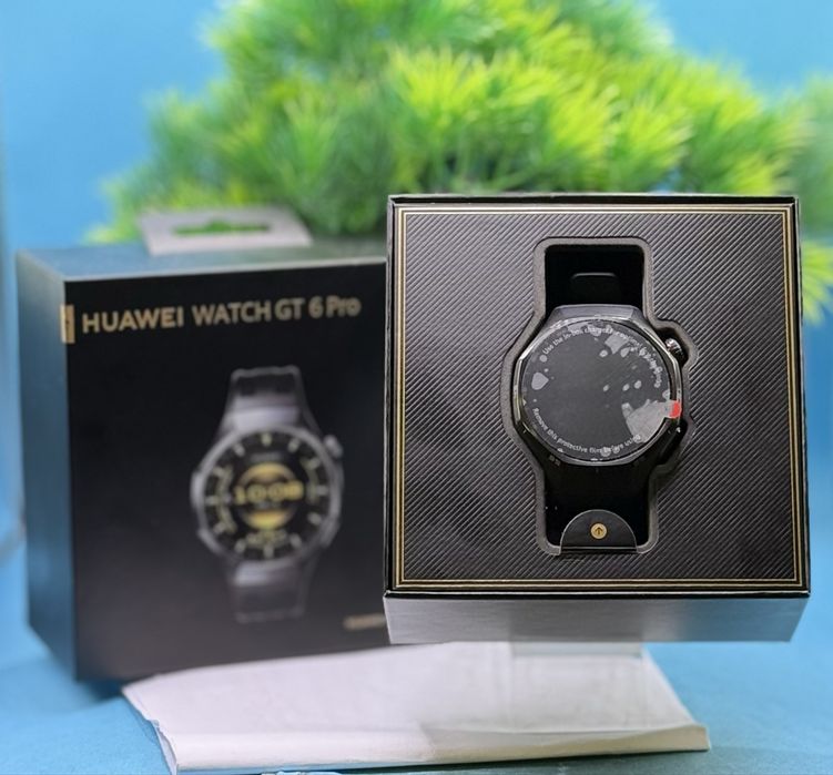 НОВ!!! Смарт часовник Huawei Watch GT 6 Pro, 46MM, Black Titanium