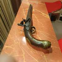 Стар кремъчен пищов 18 век - пищов револвер пистолет пушка
